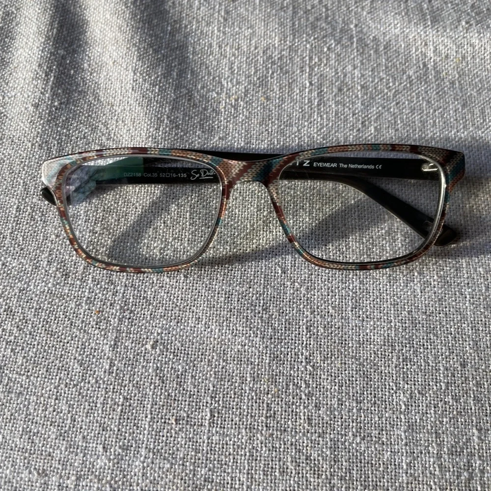 Dutz Multicolor Designer Eyeglass frames Retro Design from Netherlands